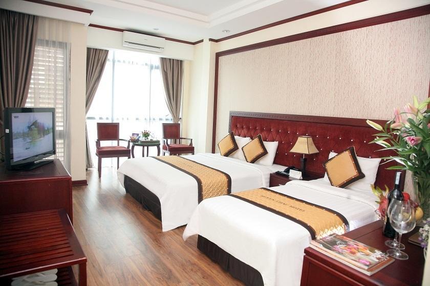 Huyen Chau Hotel Hanoi Exterior foto